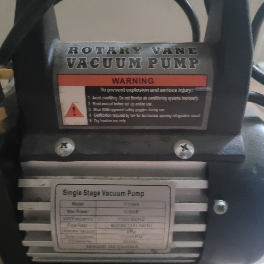 Rotary Vane Vacuum Pump